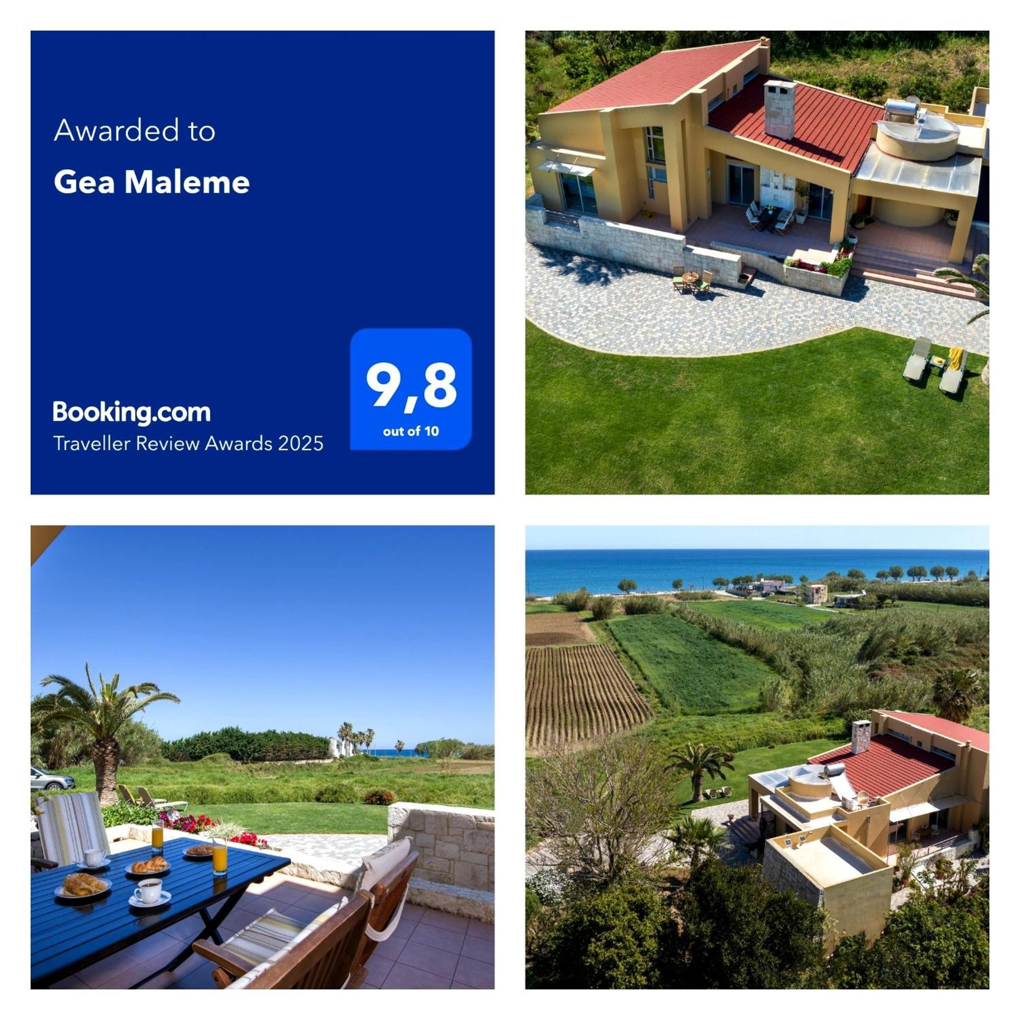 Villa Gea Maleme Exterior foto